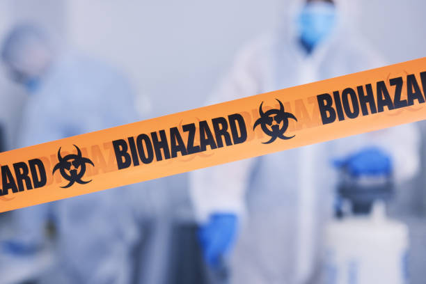Professional Infectious Disease Decontamination technician working in Nunica, MI